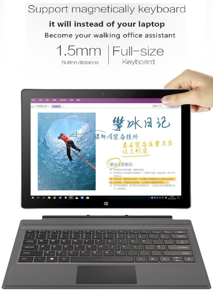 voyo vbook i7 plus vs surface pro